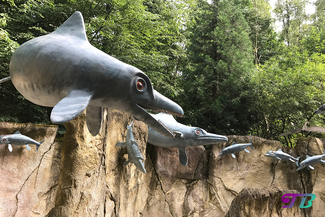 Saurierpark Kleinwelka Unterwasserwelt Saurier Ophthalmosaurus