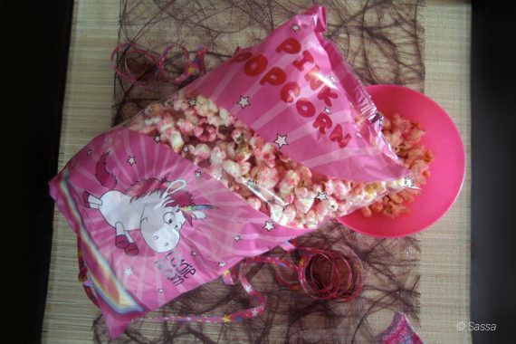 Einhorn Trend - rosa Popcorn