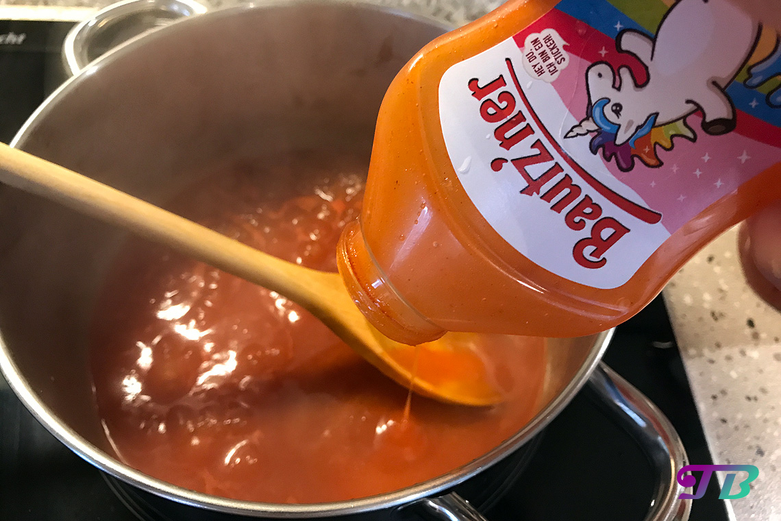 Weltnudeltag DIY Nudeln Tomatensauce mit Bautzner Ketchup