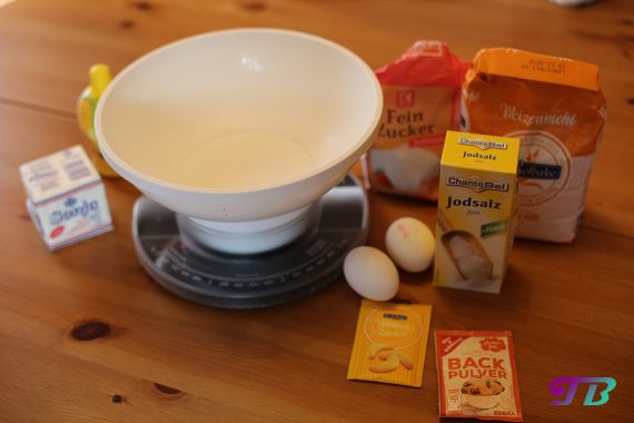 DIY Plätzchen Butterplätzchen Zutaten