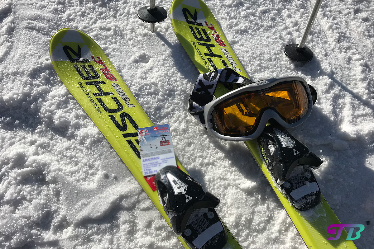 Skifahren Ski Brille Liftkarte Fichtelberg
