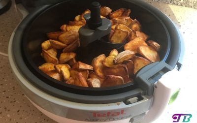 Kartoffelecken – einfach und fettarm mit dem Actifry zubereitet