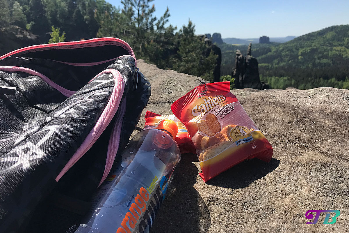 Saltletts Laugen Cracker Snack Wanderung Ausflug