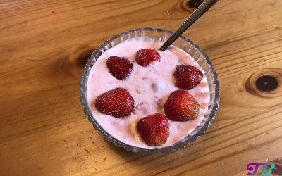 Selbstgemachter Erdbeer-Joghurt – einfach und schnell zum sommerlichen Genuss