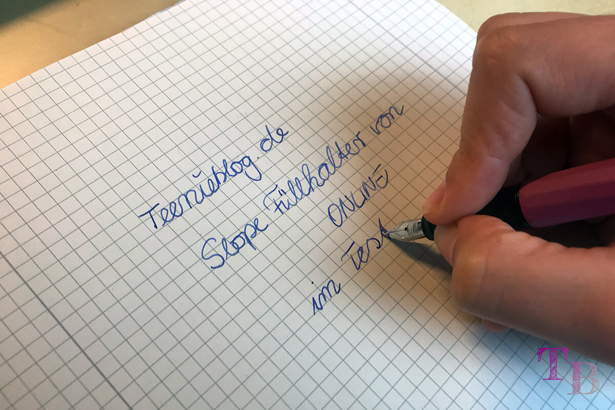 ONLINE Pen Slope Füller Schreiben Erwachsene Test