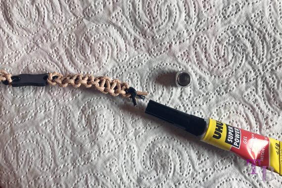 burda accessoires Magazin Armband Magnet Verschluss kleben