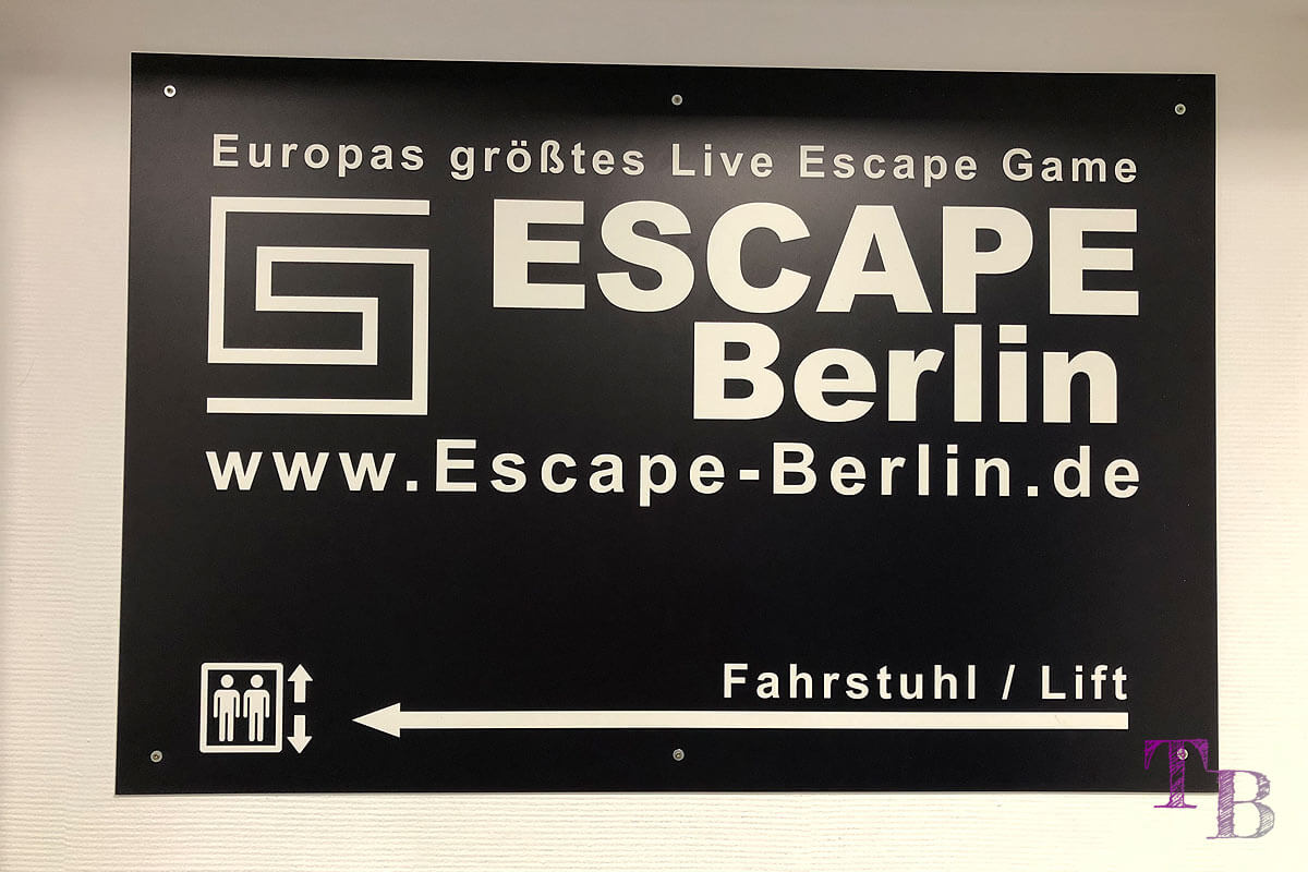 Escape Berlin Live Game Theater Wegweiser