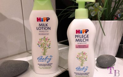 Trockene Haut im Winter mit HiPP Babysanft Pflegemilch pflegen