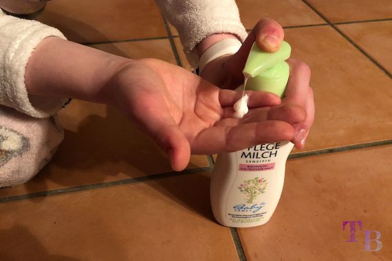 HiPP Babysanft Pflegemilch trockene Haut Dosierung