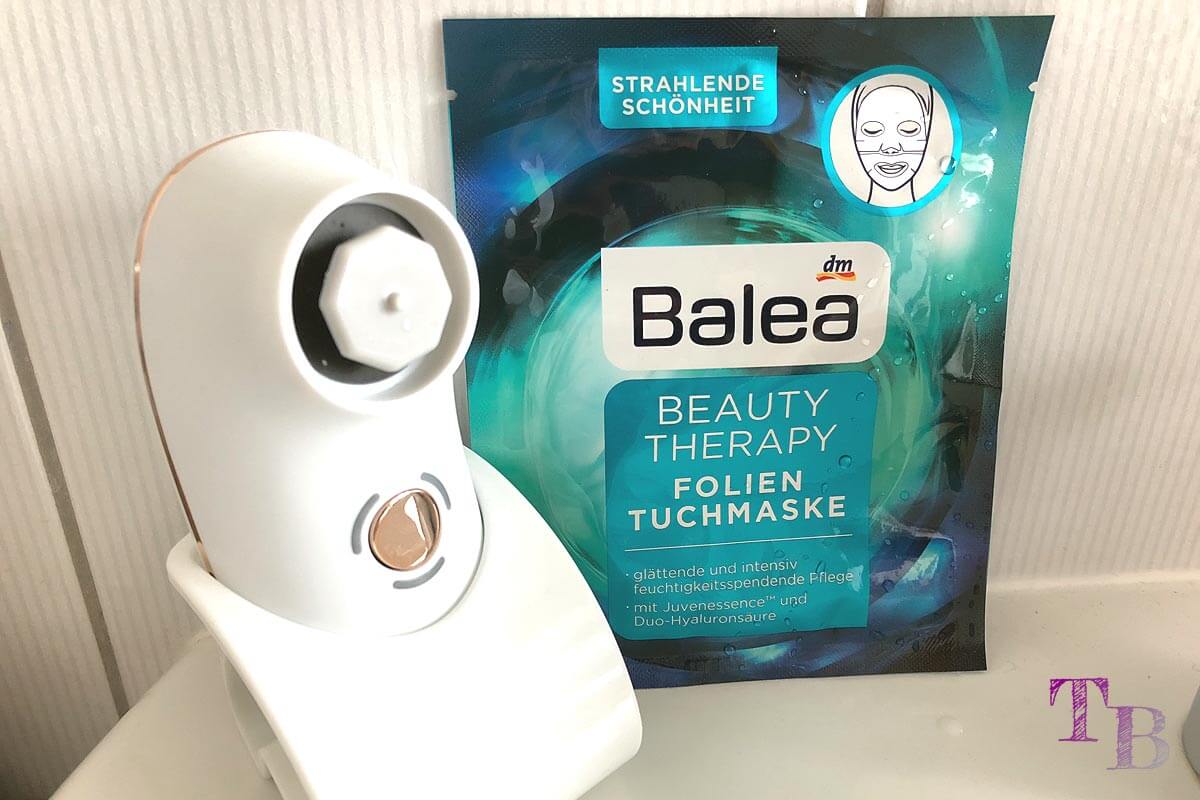 Balea Beauty Therapy Folien Tuchmaske für eine intensive Pflege