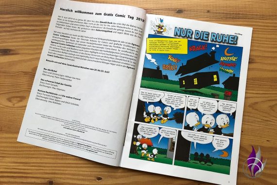 Gratis Comic Tag 2019 Donald Duck 85 Jahre Einblick