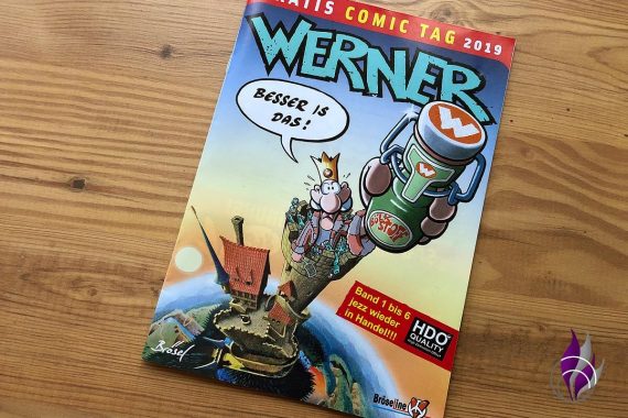 Gratis Comic Tag 2019 Werner Cover