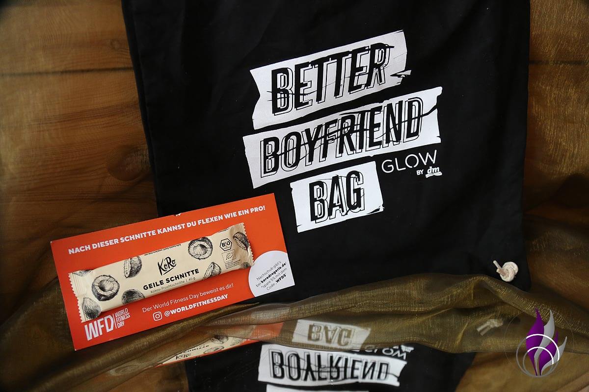 Better Boyfriend Bag GLOWcon Berlin 2019 KoRo