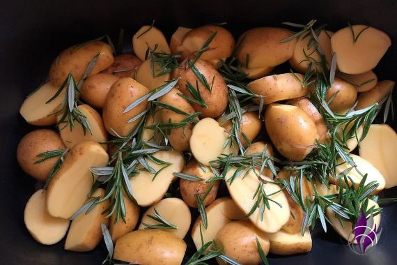 Kartoffeln Rosmarin Bräter