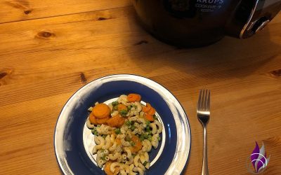 Schnelle Hörnchennudeln mit Gemüse aus der Cook4Me – gesund und lecker Sponsored Post