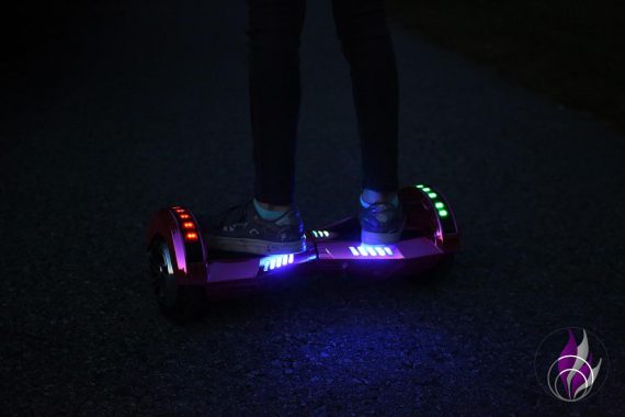 fun4family Hoverboard ROBWAY W2 LED Beleuchtung