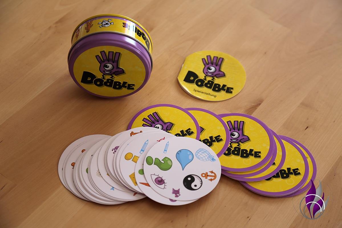 Dobble – cooles Reaktionsspiel und Gehirnjogging aus der Dose