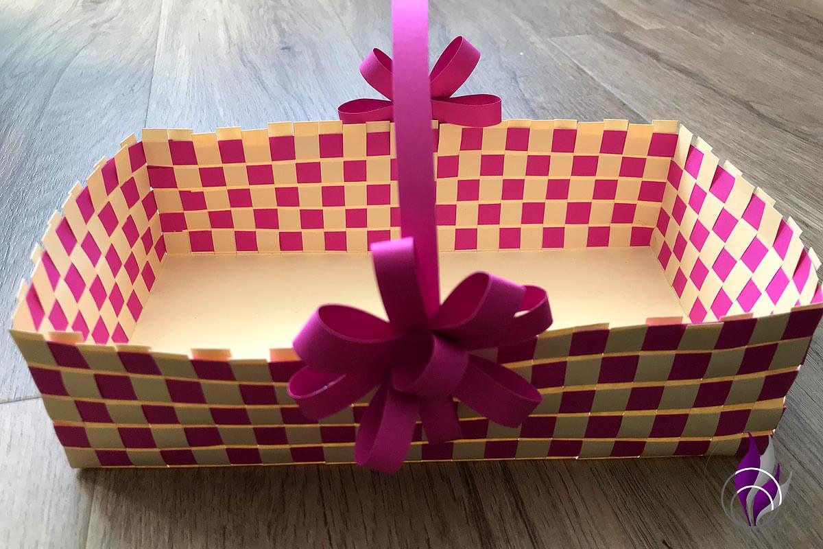 DIY Osterkörbchen – Schöne Last Minute Idee für persönliche Geschenke
