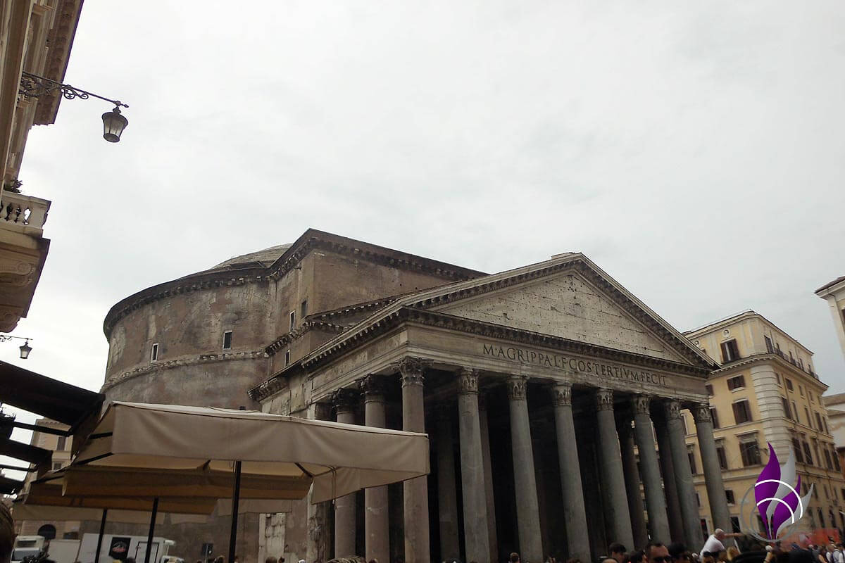 Italien Rom Pantheon Latein Studienfahrt fun4family