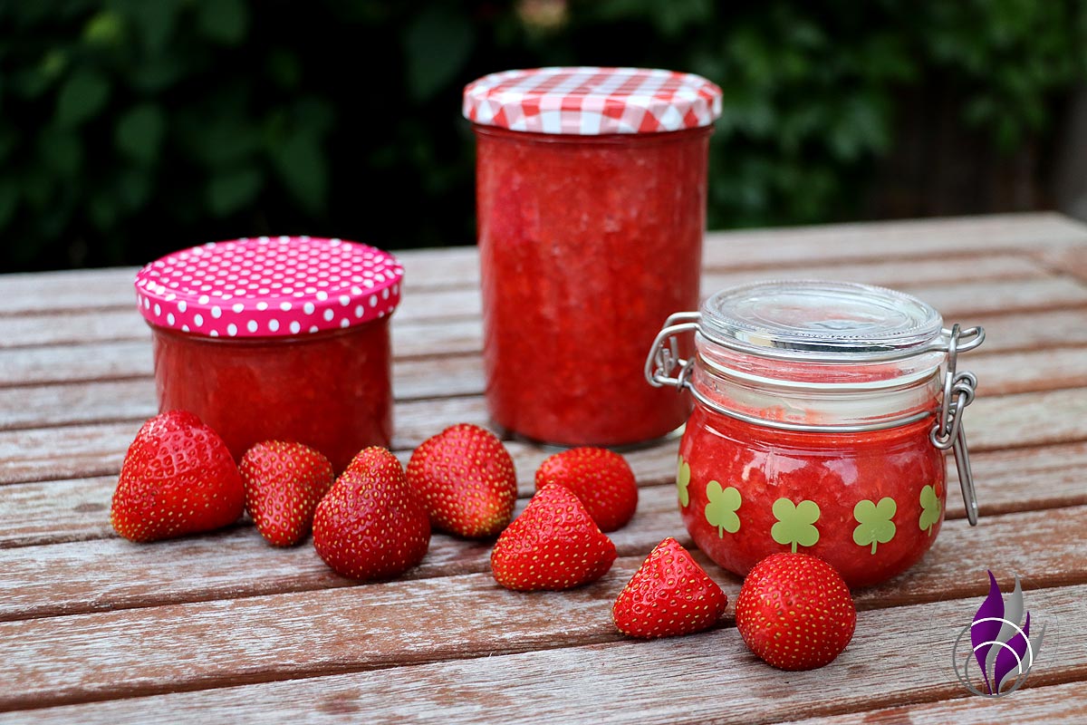 Veganer zuckerfreier Erdbeer-Aufstrich – ohne Zucker, voller Geschmack