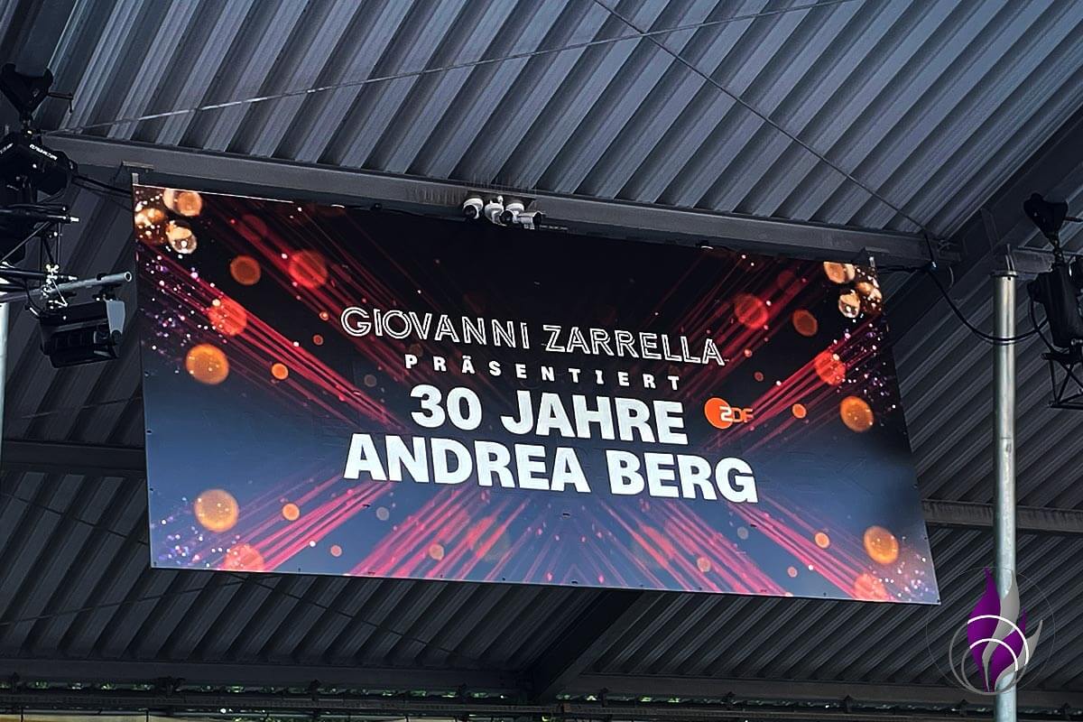 30 Jahre Andrea Berg Show Giovanni Zarrella Banner fun4family