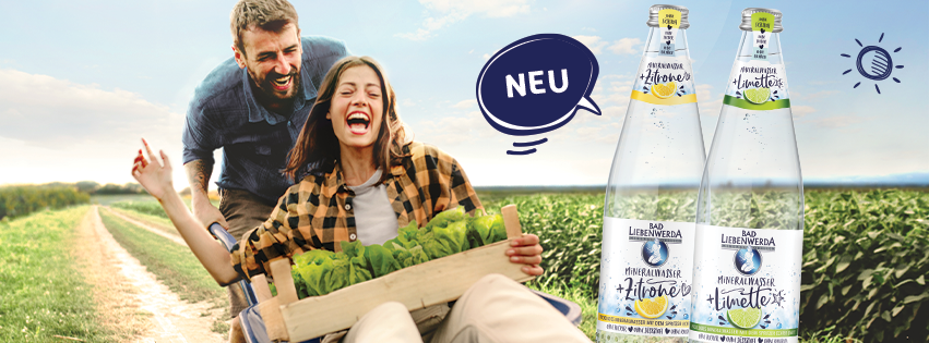 Bad Liebenwerda Mineralwasser Plus Zitrone Limette neue Sorten