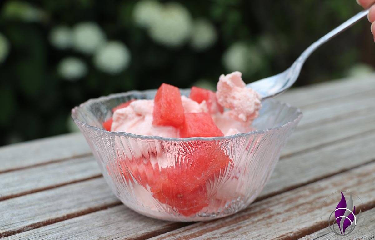 Frozen Yoghurt Wassermelone
