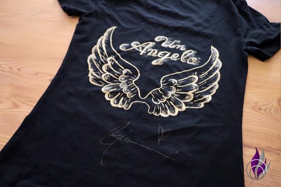 Release-Party PER SEMPRE UN ANGELO DIY Shirt Autogramm fun4family