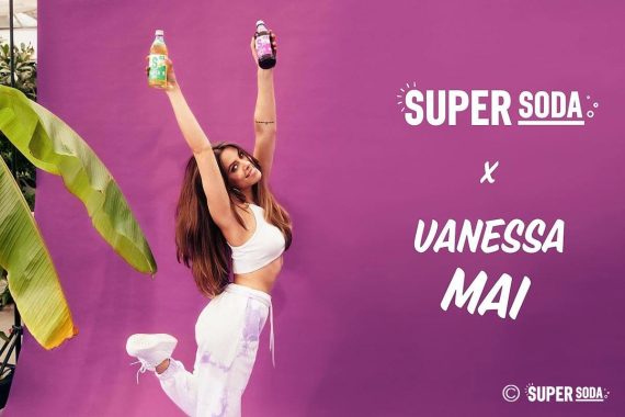 SUPER SODA meets Vanessa Mai Brand Ambassador