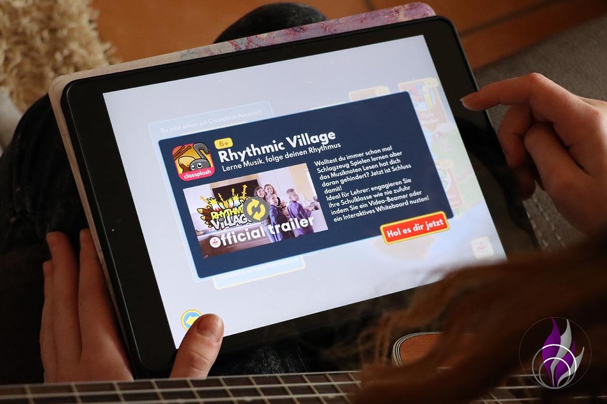 classplash Lern App Rhythmic Village fun4family