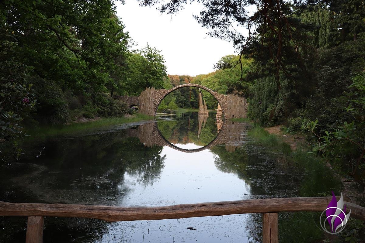 Rakotzbrücke Azaleen- und Rhododendronpark Kromlau fun4family