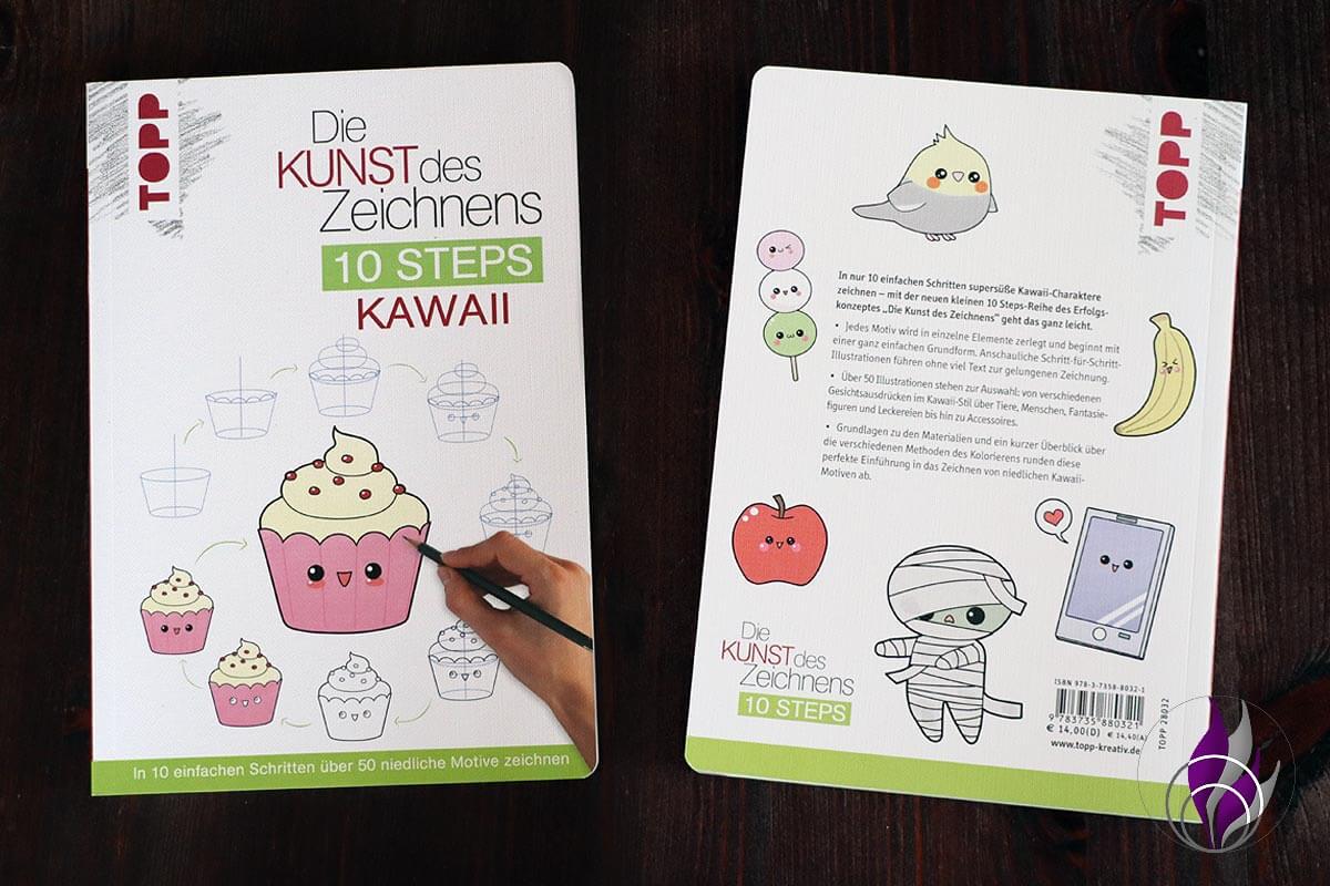 Kunst des Zeichnens Kawaii Buch Rezension Buchrezension frechverlag Cover fun4family