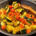 Zucchini-Tomaten-Pfanne andünsten 2 Rezept fun4family