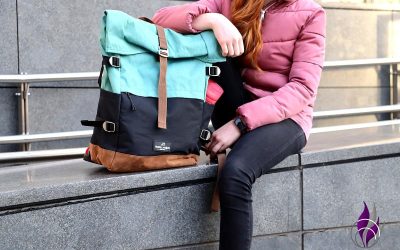 Roll Top Rucksack – Der Rucksack-Trend für Schule und Freizeit Sponsored Post