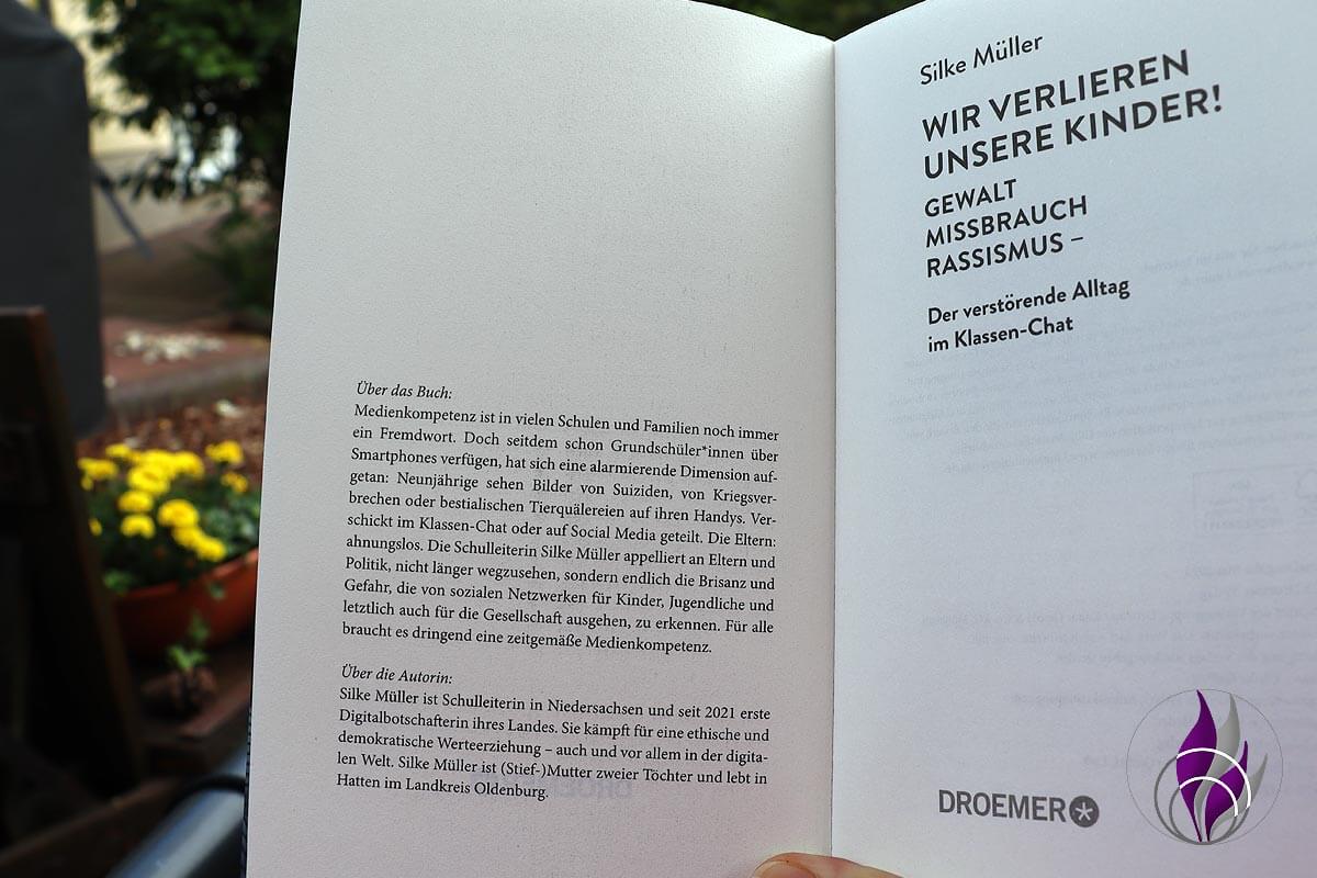 Silke Müller "Wir verlieren unsere Kinder" Buchrezension Buch über Autorin fun4family