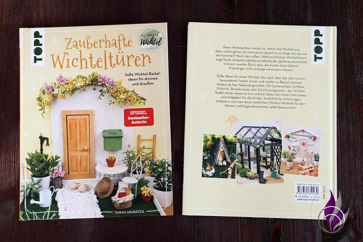 Zauberhafte Wichteltüren Buch Cover frechverlag Buchrezension fun4family