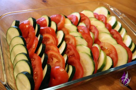 Tomaten Zucchini Auflauf Zutaten schichten fun4family