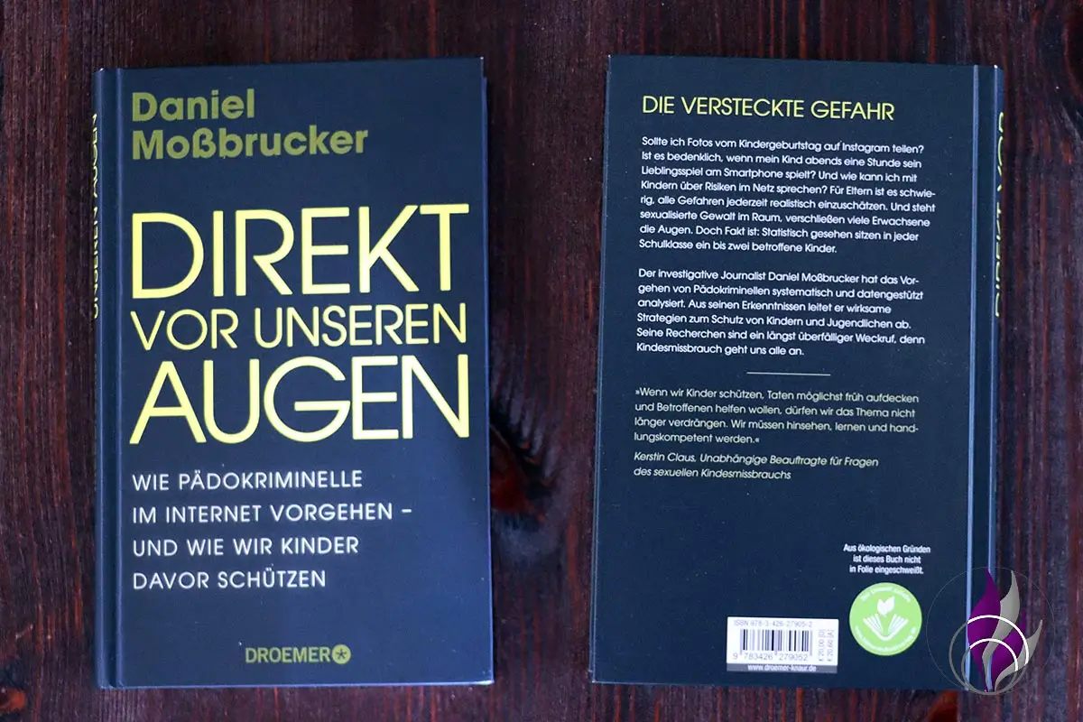 Daniel Moßbrucker "Direkt vor unseren Augen" Cover Klappentext Droemer Verlag Rezension fun4family
