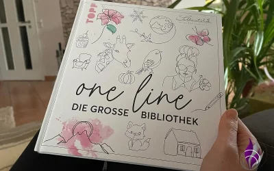 „Die große One Line Bibliothek“ von Heinke Nied – Buchrezension Sponsored Post