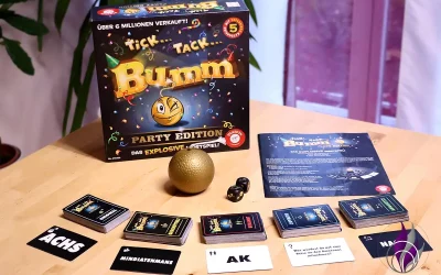Tick Tack Bumm Party-Edition – Das explosive Wort- und Partyspiel für die ganze Familie