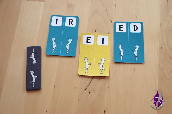 Wortwiesel Kartenspiel frechverlag Bauregeln erlaubt 1 fun4family
