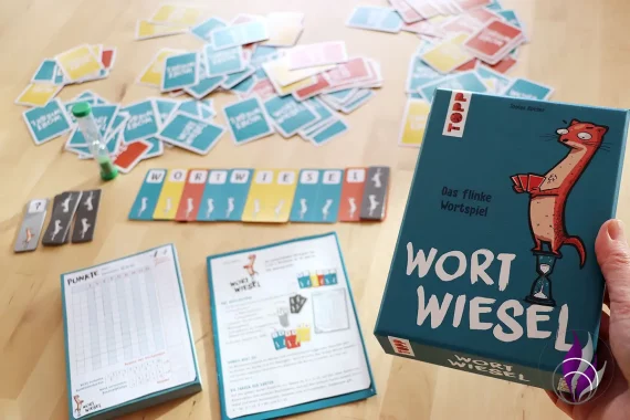 Wortwiesel Kartenspiel frechverlag fun4family