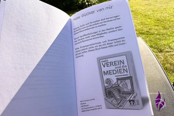 Mein Buch und die Medien - Alexandra Broeren - Buchtipp 3 fun4family