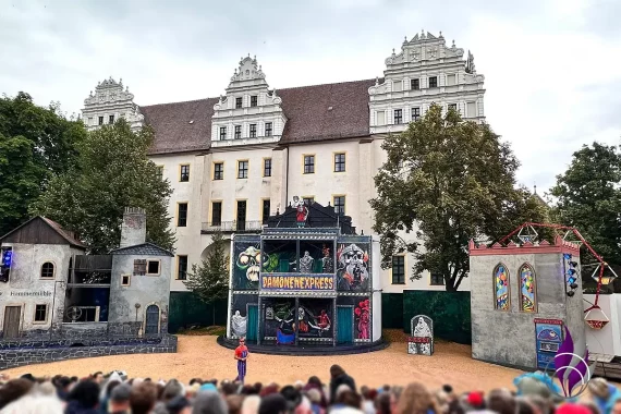 "Spuk unterm Riesenrad - Jetzt ist Bautzen dran" 28. Bautzener Theatersommer Belehrung wichtig Infos fun4family