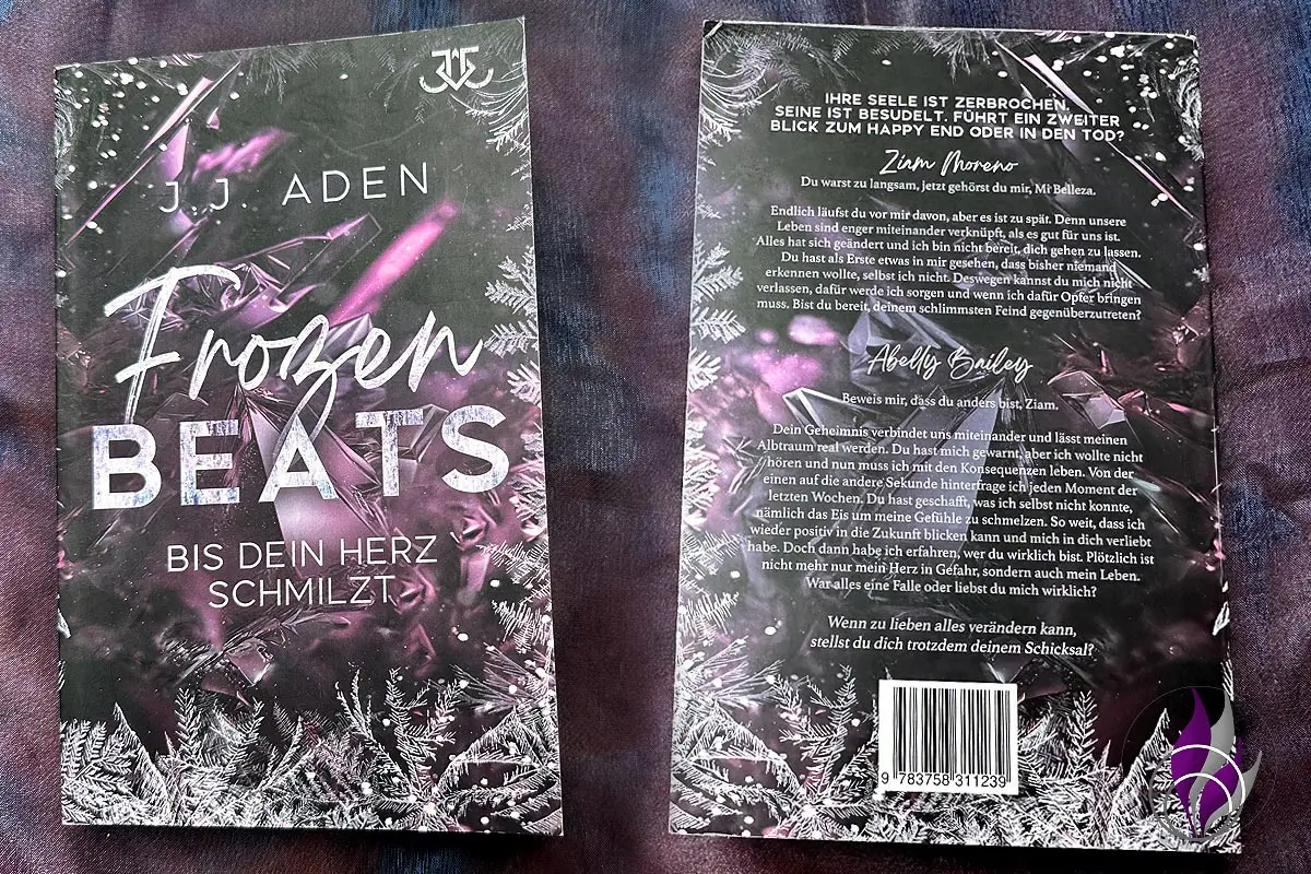 "Frozen Beats - Bis dein Herz schmilzt" J.J. Aden Buch Buchrezension Cover Klappentext BoD fun4family