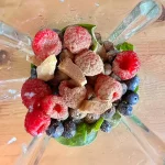 Spinat-Heidelbeer-Himbeer-Smoothie – Unser Rezept