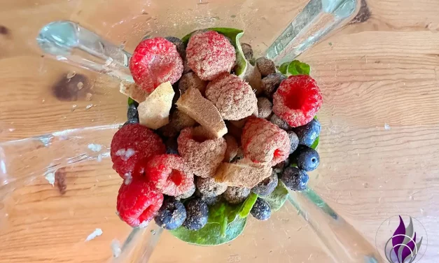 Spinat-Heidelbeer-Himbeer-Smoothie – Unser Rezept