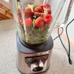 Spinat-Heidelbeer-Himbeer Smoothie Smoothiemaker fun4family